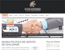 Tablet Screenshot of peluso.com.br